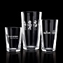 Toughened Modern Pint Glass bulk packed